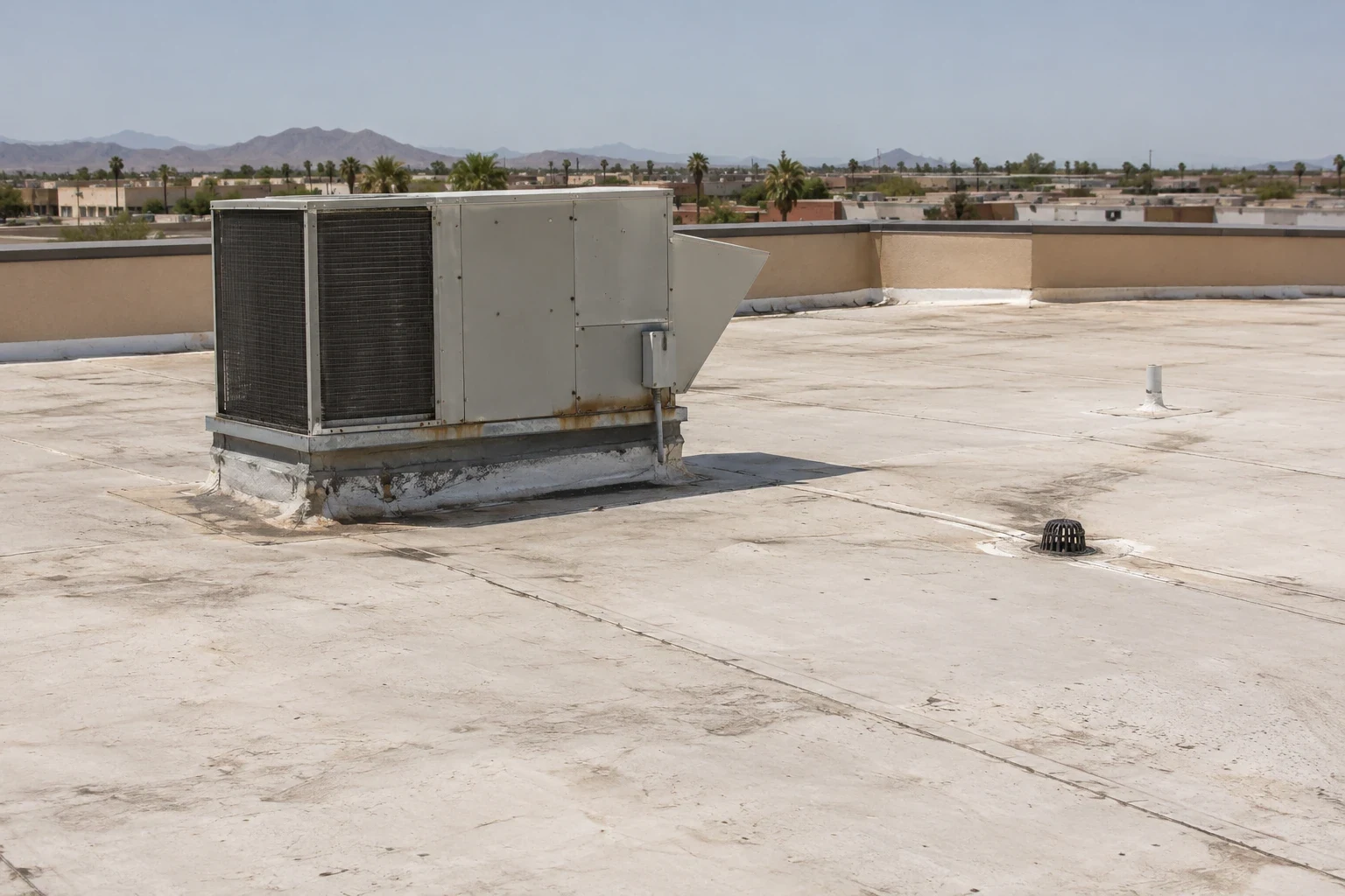 Commercial Heat and UV Roof Repair in Surprise, AZ