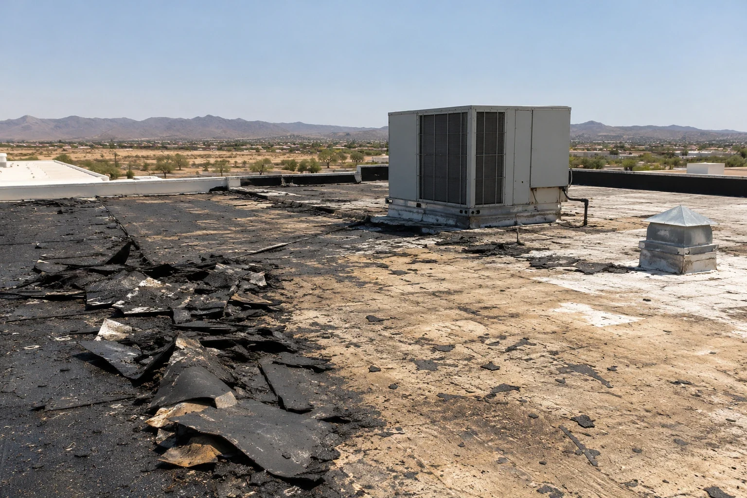 Commercial Roof Replacement in Surprise, AZ