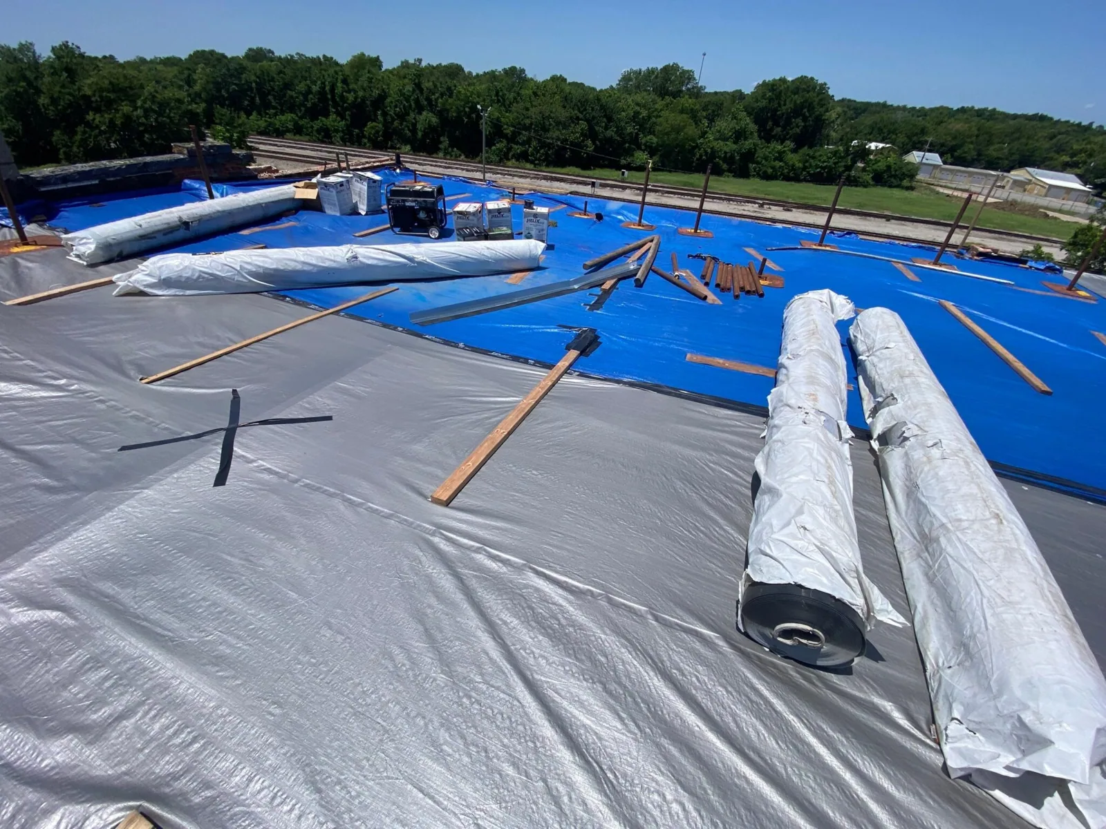 Commercial Storm Damage Roof Repair in Surprise, AZ